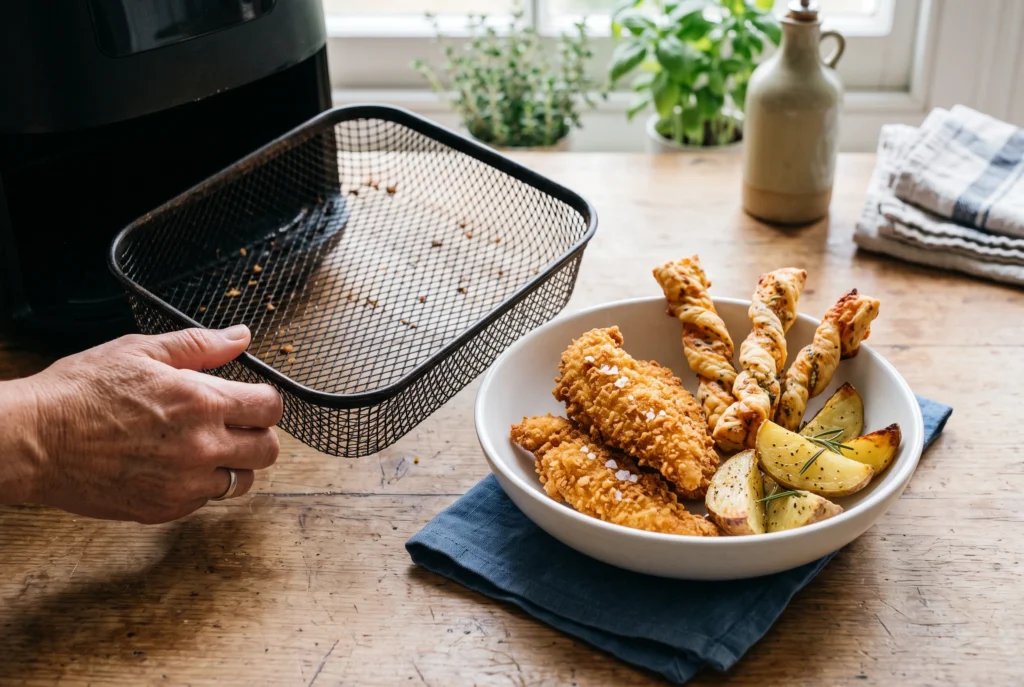 7 lanches salgados simples para preparar na air fryer