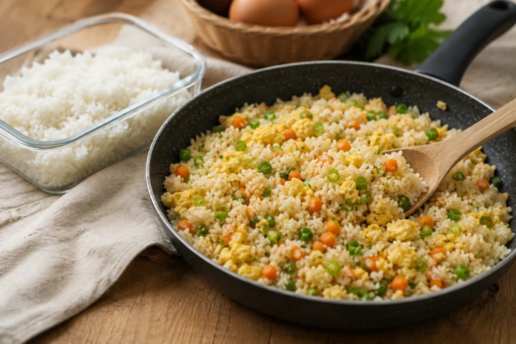 Como aproveitar arroz amanhecido em receitas saborosas