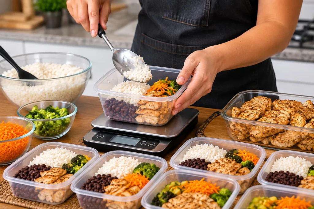 Como calcular a quantidade de comida por pote sem ficar no improviso