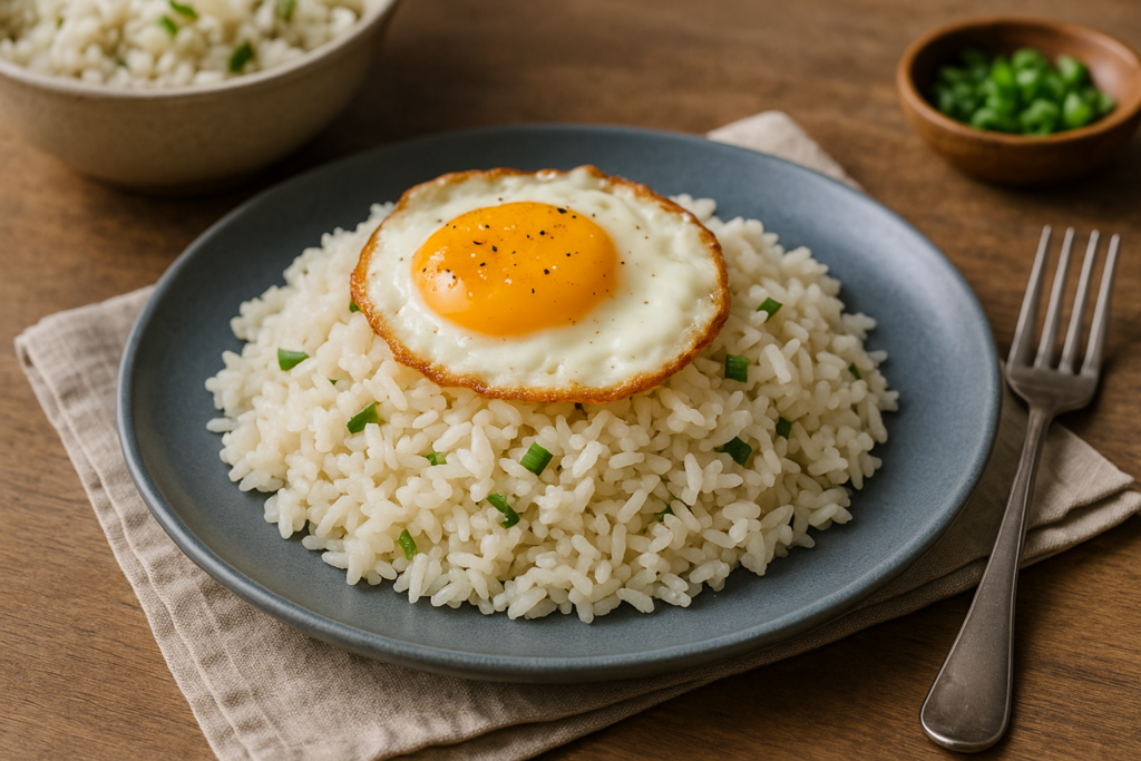 Arroz com ovo caprichado fácil: uma ideia prática para uma refeição gostosa